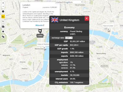 gazetteer app