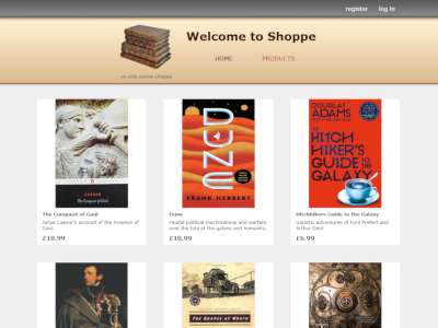 eCommerce website app